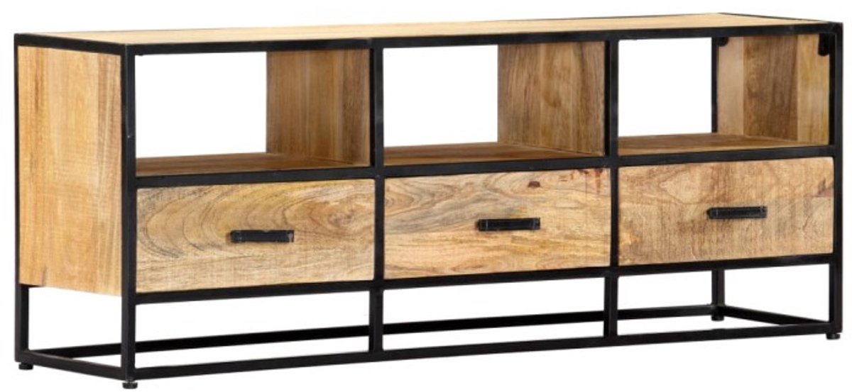 vidaXL - Tv-meubel - 120x30x45 - cm - massief - mangohout