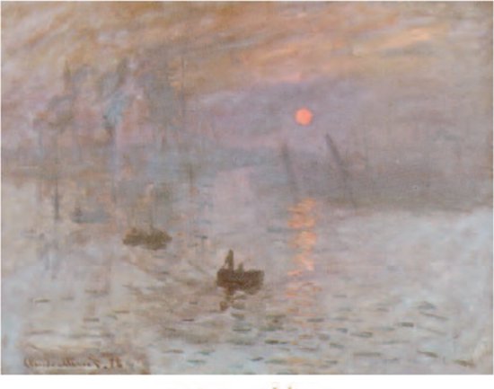 Claude Monet - Opgaande zon - Kunstposter - 70x100 cm
