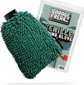 Garage Freaks Chenille Washandschoen groen