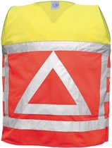 Gilet/veste de contrôleur de la circulation - jaune orange fluo - Taille M/L