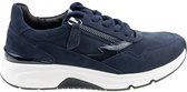 Gabor rollingsoft sensitive 76.898.46 - dames rollende wandelsneaker - blauw - maat 40.5 (EU) 7 (UK)