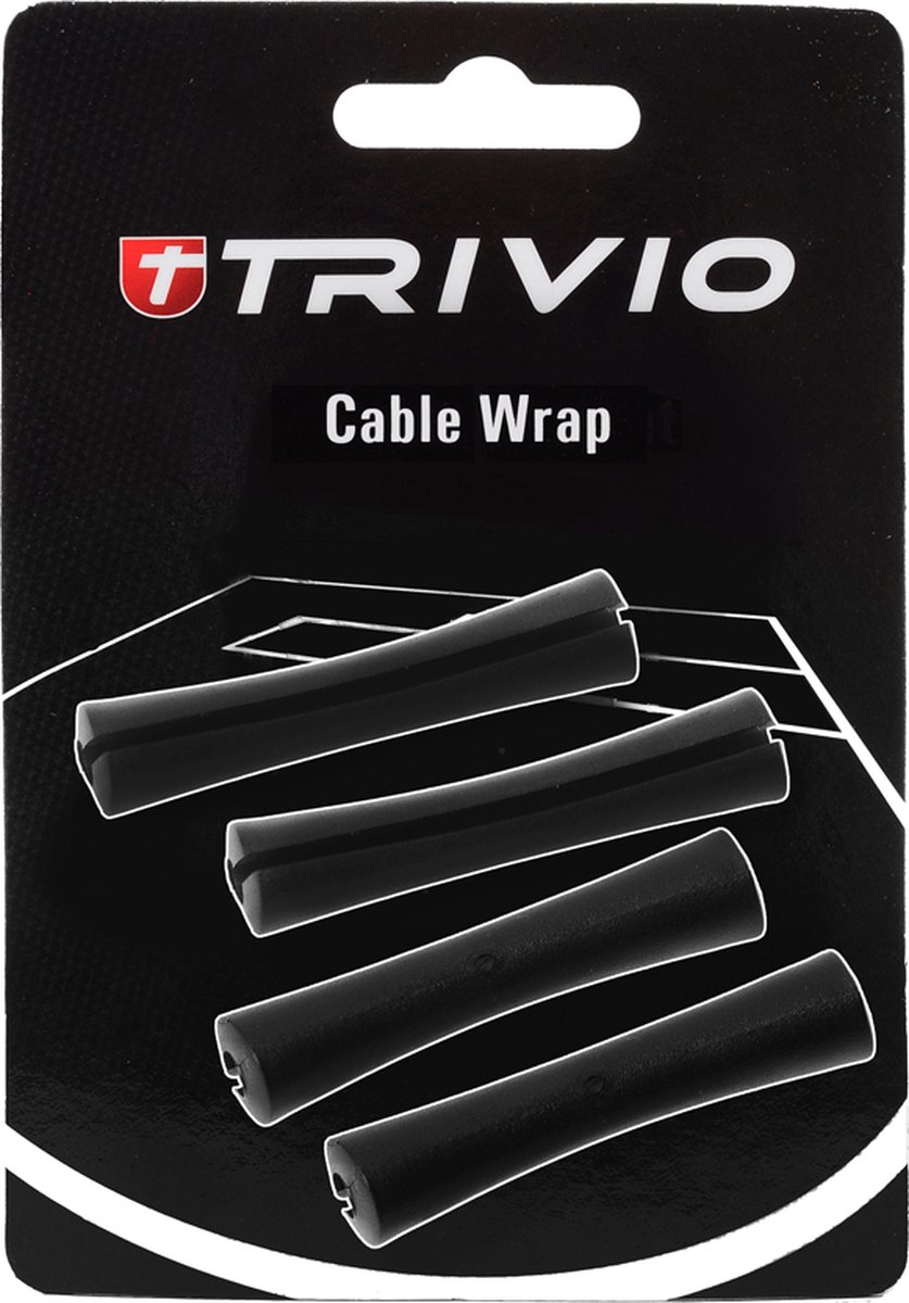 CABLEWRAP SET ZWART - 4 ST.