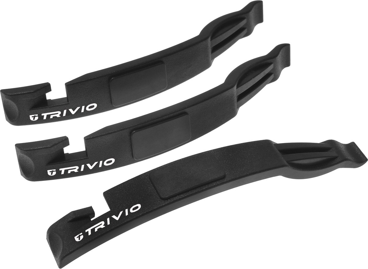 Trivio - Fietsgereedschap Bandenlichters Zwart Set 3 Stuks