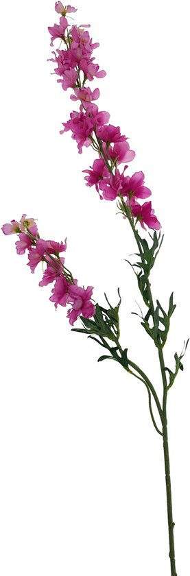 Viv! Home Luxuries Ridderspoor - zijden bloem - lila paars - 93cm
