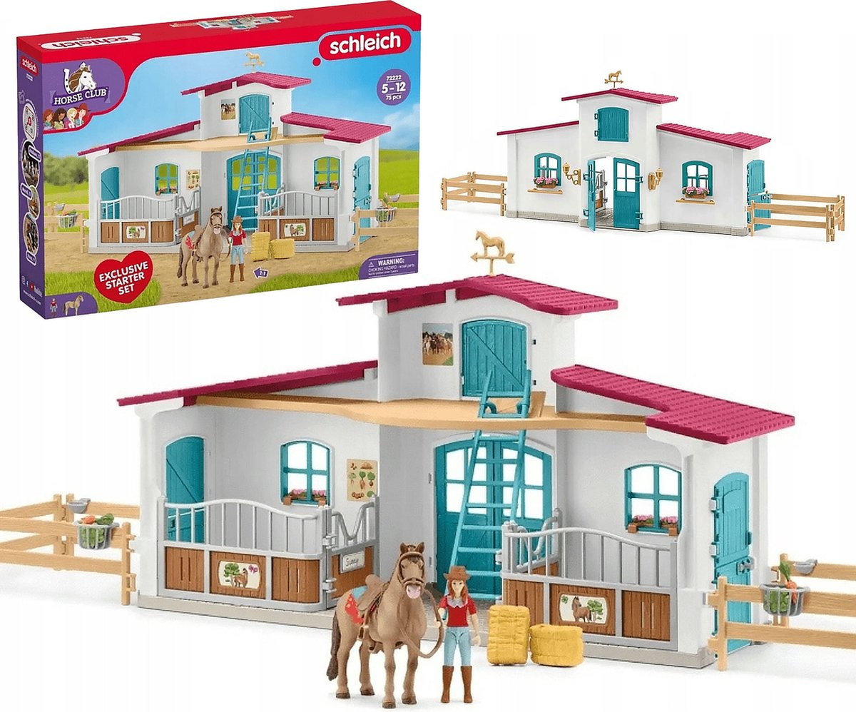 Schleich- Figurine Horse Club Lisa & Stor Couverture et Licol Sofia Schleich- Figurine Horse Club Lisa & Stor Couverture et Licol Sofia