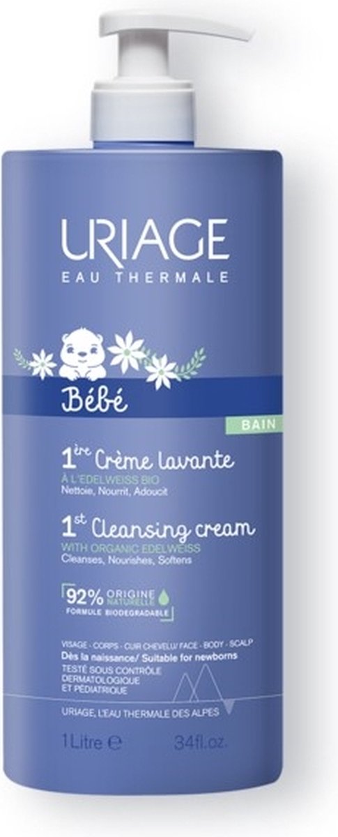 Uriage Bebe 1ere creme lavante 1 Liter van Merkloos — afbeelding 5