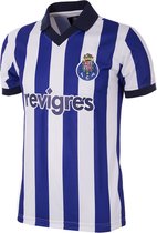 COPA - FC Porto 2002 Retro Voetbal Shirt - S - Wit; Blauw