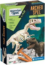 Clementoni Wetenschap & Spel - Archeospel T-rex - Experimenteerdoos - Archeologie speelgoed - Opgravingsset