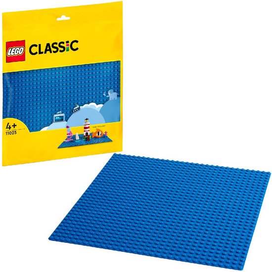 LEGO Classic Blauwe Bouwplaat - 11025 - LEGO