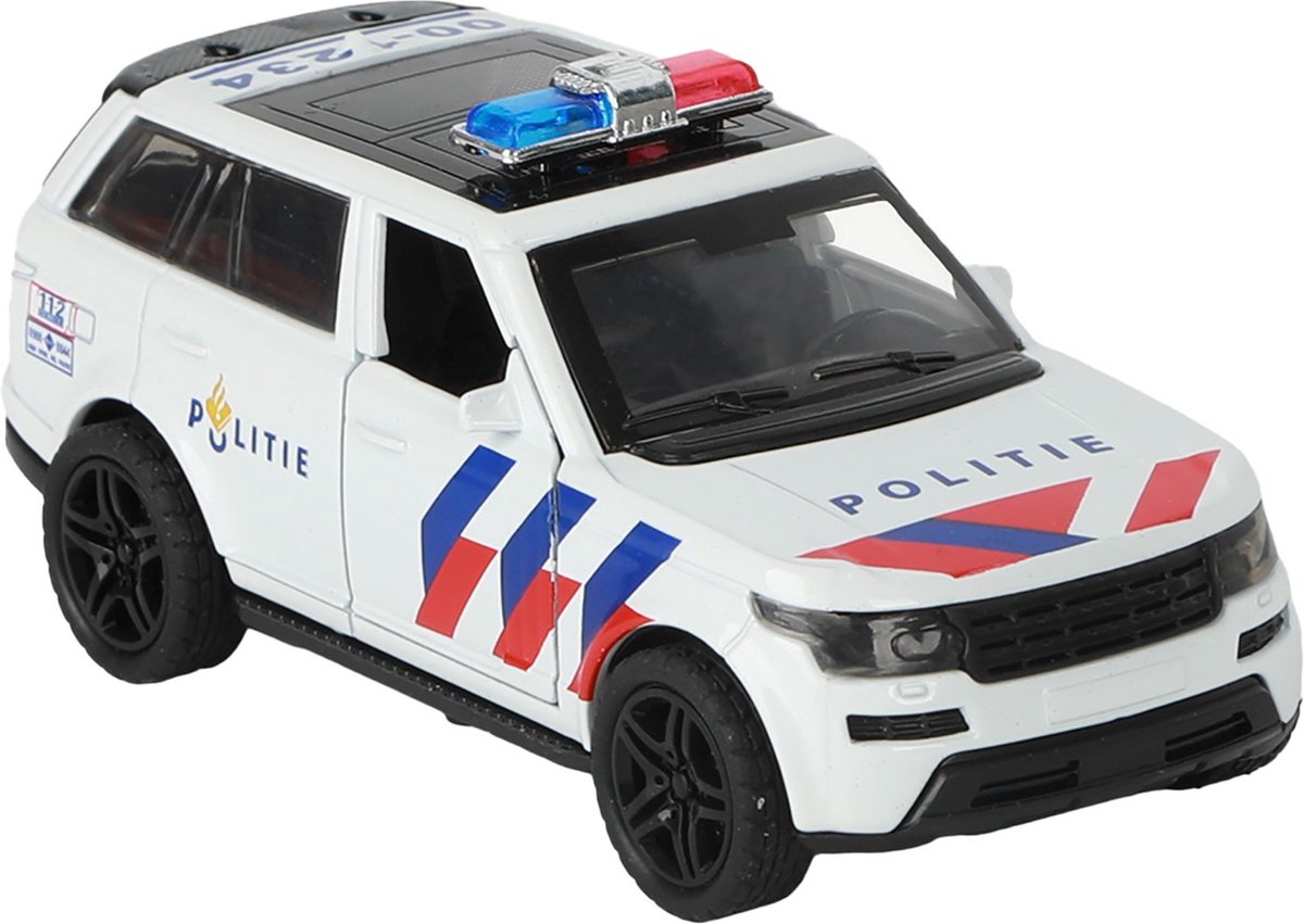 City 112 POLITIE AUTO SUV 1:36 MET LICHT+GELUID