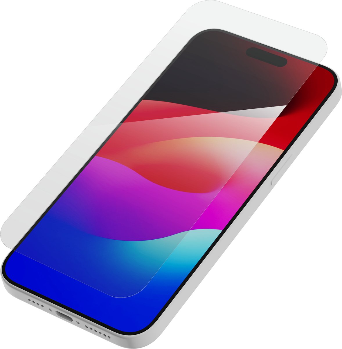 InvisibleShield Clearguard - Tempered Glass - Screen Protector geschikt voor Apple iPhone 15 Pro Max
