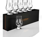 Ecosse Glencairn boîte | 6 verres sur le thème de l'Écosse gravés différemment