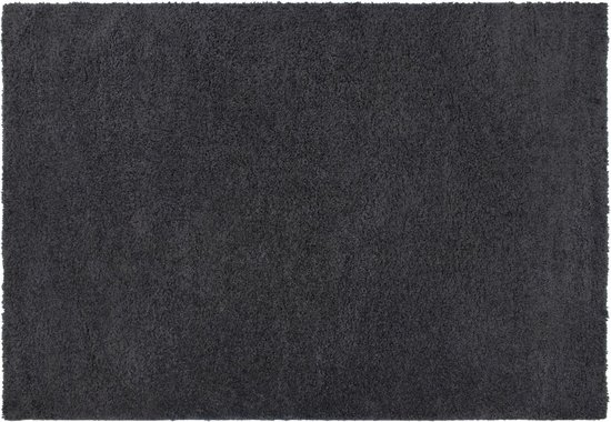 Hoogpolig tapijt Glamorous | Grijs | 200 cm rond | 10P90P1P9V53