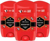 Old Spice Booster Deodorant Man - 3 x 50 ml - Krachtige Mannelijke Geur voor 48 Uur Frisheid - Deodorant Stick