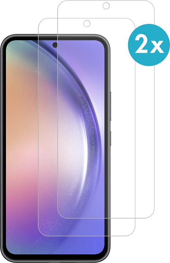 iMoshion Screenprotector Geschikt voor Samsung Galaxy A54 (5G) - iMoshion Screenprotector Gehard Glas Duopack