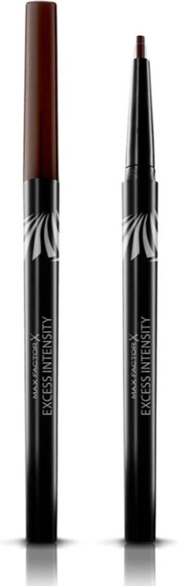 Max Factor Excess Intensity Longwear Eyeliner 006 Excessive Brown - 2 x 1,8 gr - Voordeelverpakking
