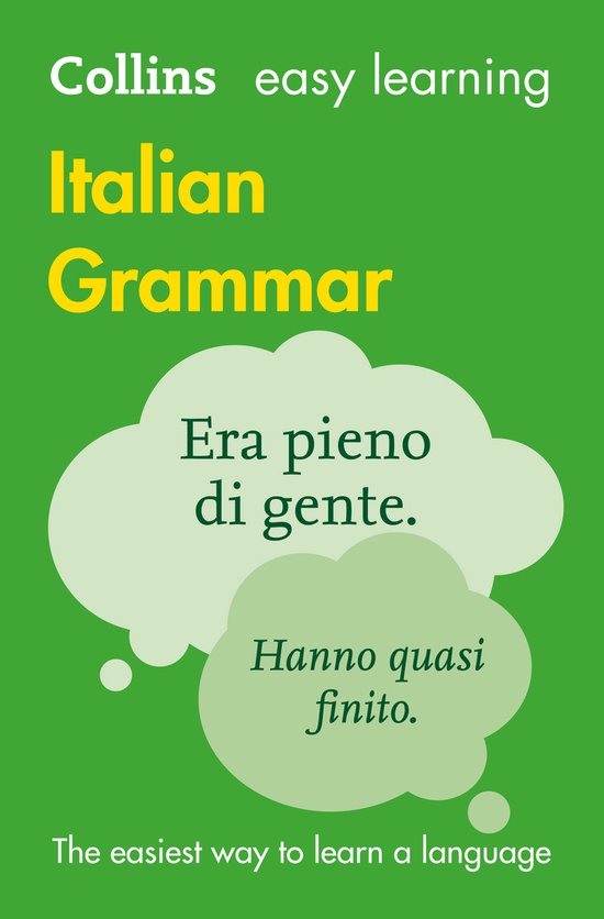 Easy Learning Italian Grammar - cover