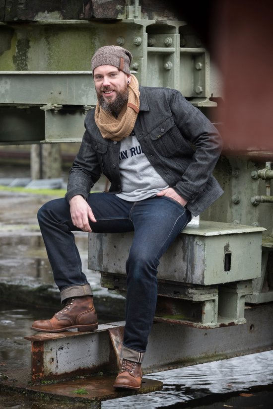 Knit Factory Coco Bonnet tricoté pour homme et femme – Bonnet bâclé – Vert vif – Taille unique