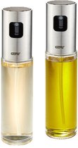 Azijn en olie sprays, Set van 2 stuks, 2x 100 ml, Glas & RVS - GEFU | NEVA