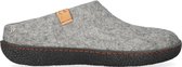 Tofvel Slipa Wolvilt Instap Pantoffels Marbled Light Grey