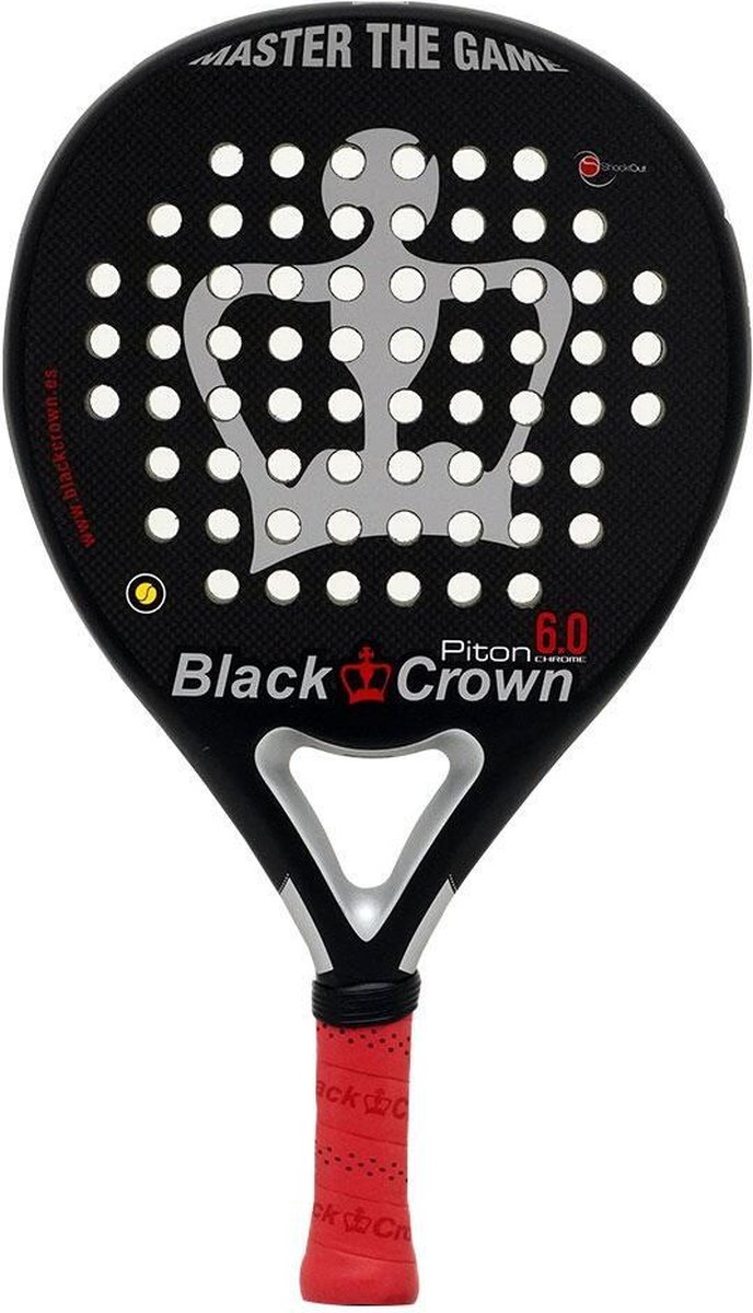 Black Crown Piton 6.0 Chrome - Padel Racket