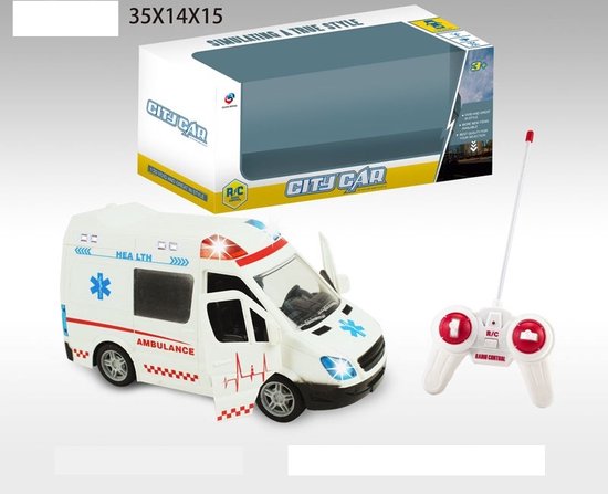 Dickie Toys - Ambulance - 33 cm - Son et lumière - Véhicule jouet