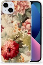 TPU Case Geschikt voor iPhone 15 Plus Bloemen