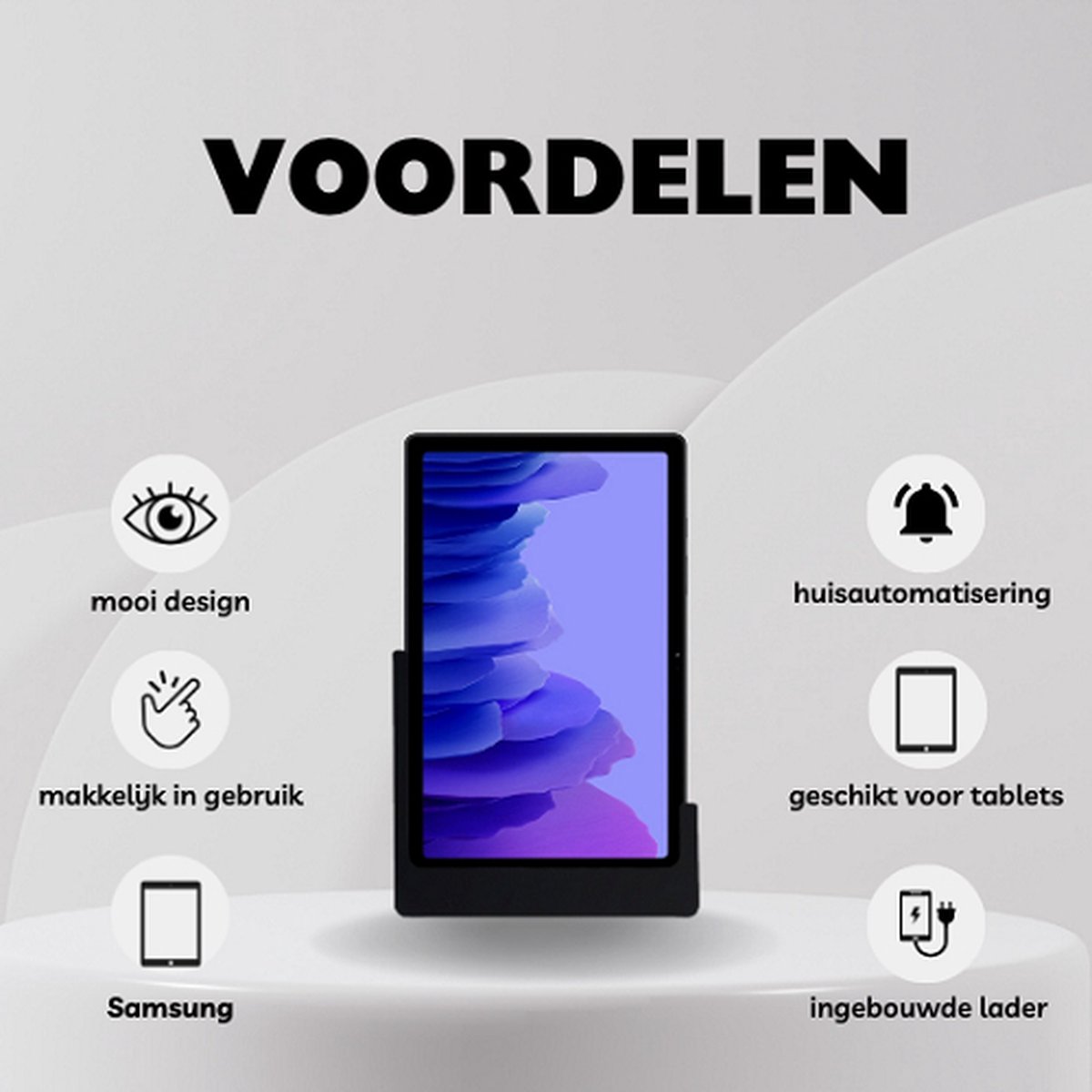 Supports Tabdoq pour Tablettes Samsung : Design & Sécurisé