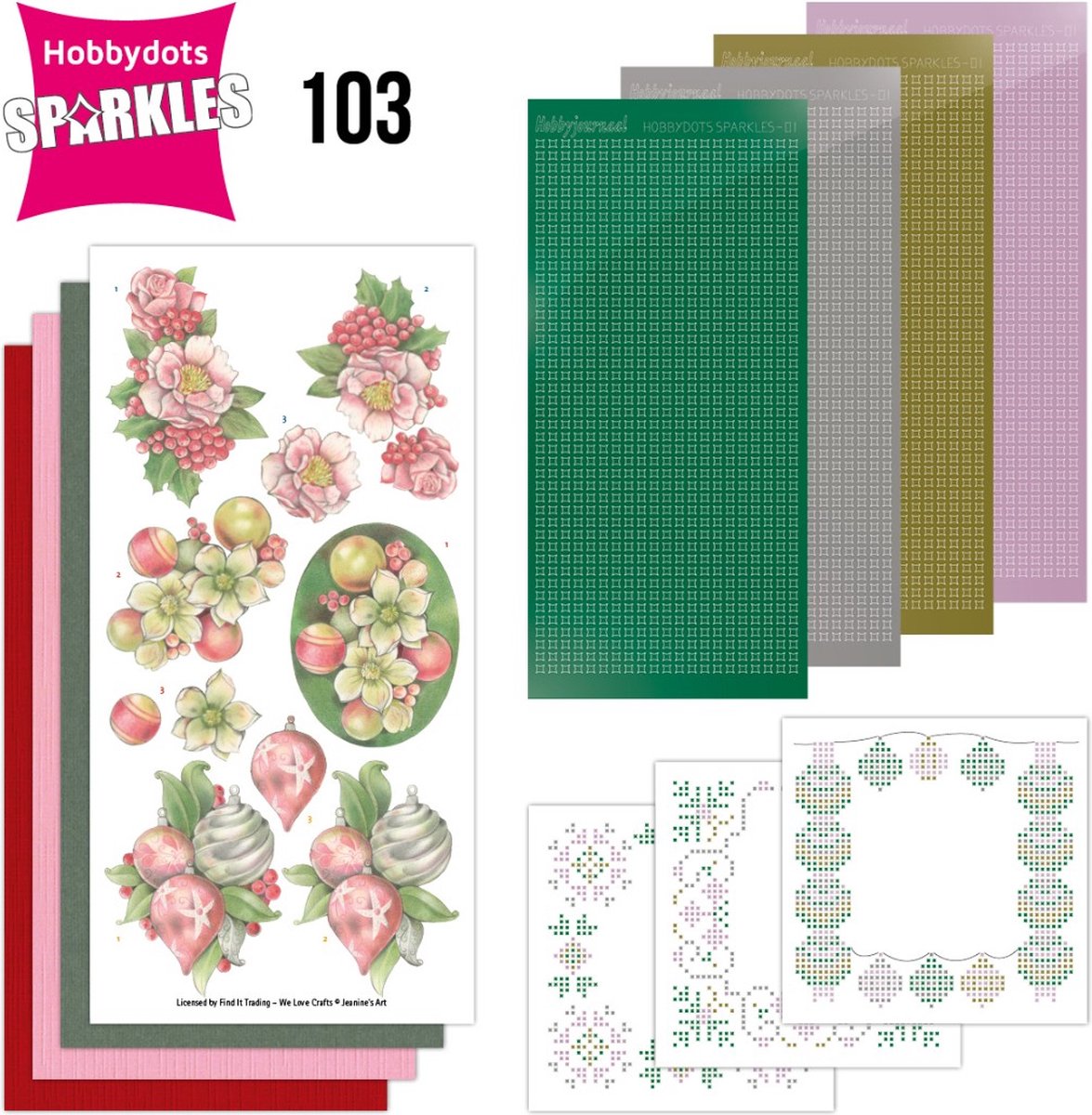 Sparkles Set 103 - Jeanine's Art - Lovely Ornaments