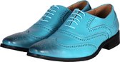 Chaussures homme turquoise - Taille 44 - Chaussures Pieten - Chaussures de carnaval
