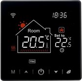 ShopGlobe - Thermostat Intelligent - Thermostat pour chauffage central - Écran tactile - WiFi - Pour Mobile