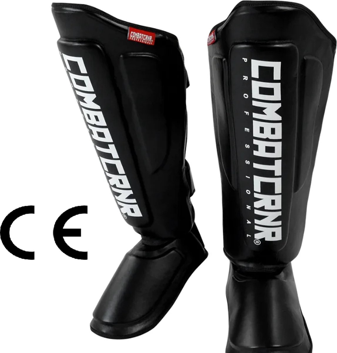 Meister MMA EDGE Leather Shinguards with Gel Padding (Pair