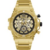 Guess exposure GW0324G2 Herenhorloge 48 mm - Goudkleurig