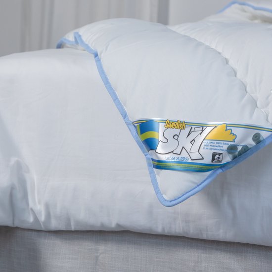All-season luxe dekbed met ganzendons 140x220 met panelrand