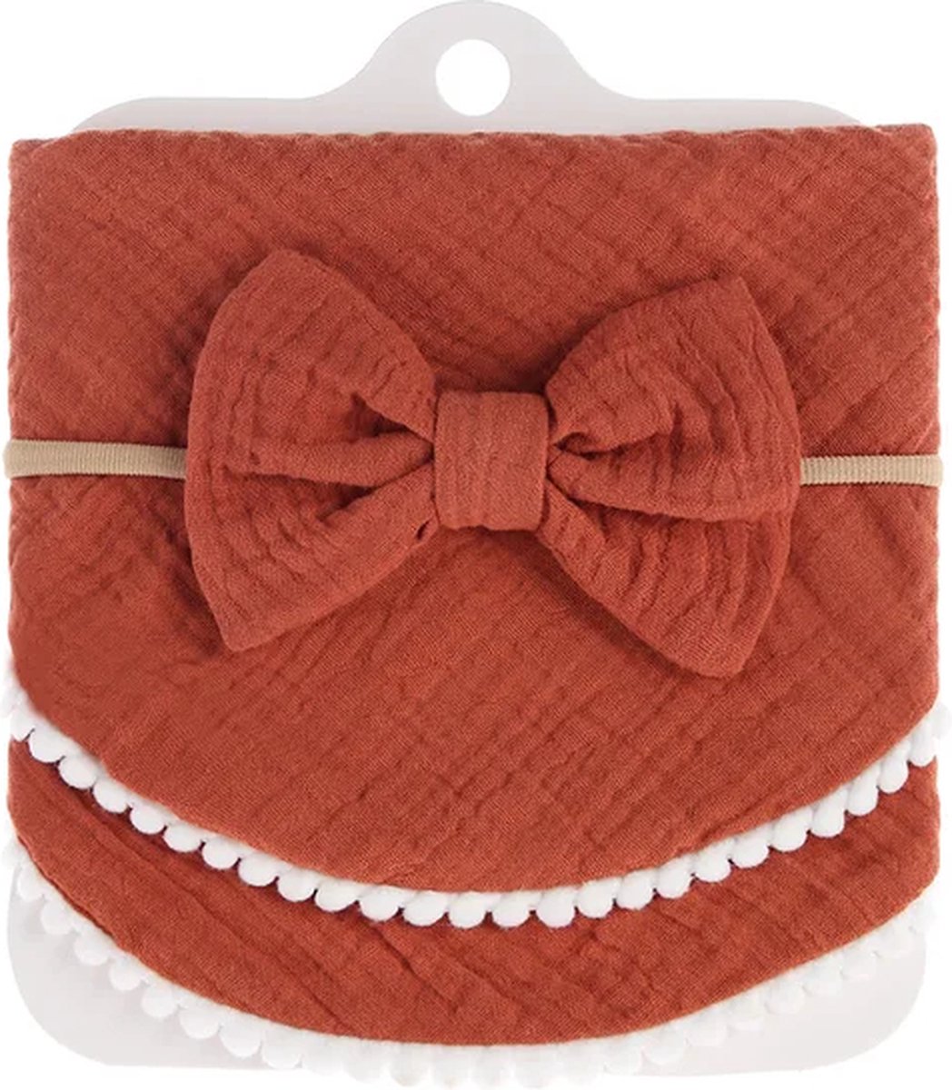 Goedkoopste zeverslab - bandana - baby - haarband - set - cadeau - origineel - kraamcadeau - feestdagen - geboorte