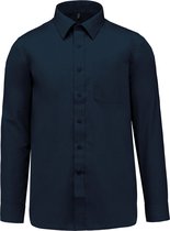Chemise Homme Luxe 'Jofrey' manches longues Kariban Blue Marine taille 4XL