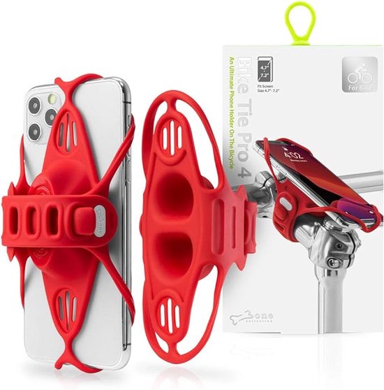 Cozycase Bike Telefoonhouder voor iPhone 13 Pro Max Waterdicht - [1 Sec te Ontgrendelen en te Vergrendelen] Schokbestendig Bike Phone Holder Mount Waterproof voor Stuur Motorfiets Road Mountain Fiets