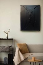 The Wave, minimalistisch 3D schilderij - abstract