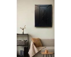 The Wave, minimalistisch 3D schilderij - abstract
