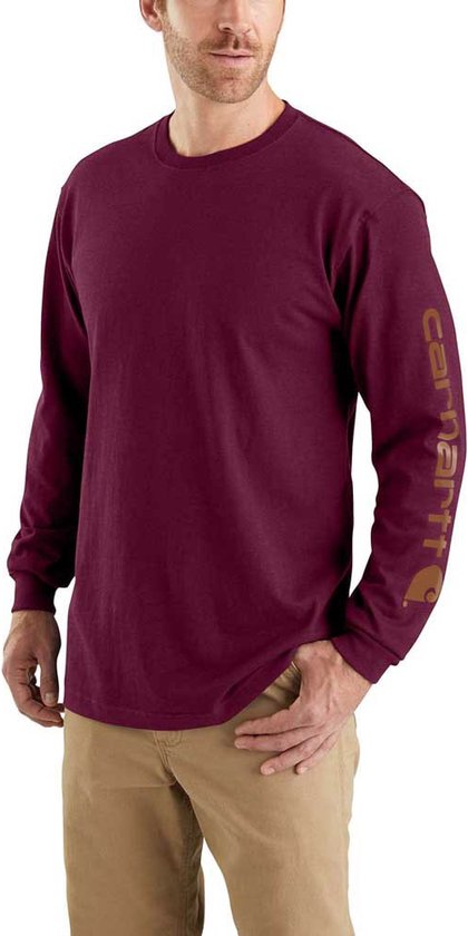 Carhartt Longsleeve Sleeve Logo T-Shirt L/S Port-M