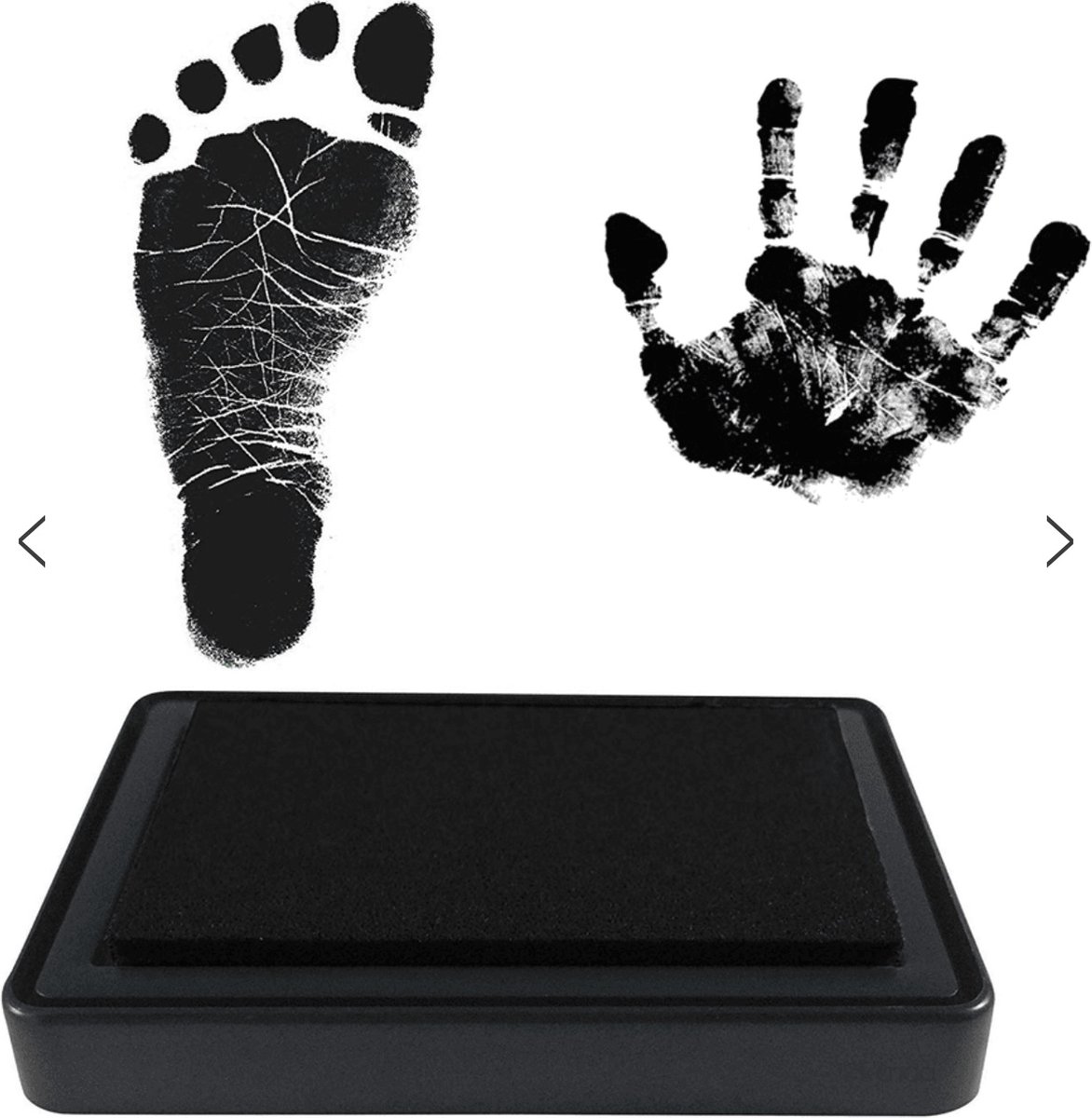 Baby voet of handafdruk maken - doe het zelf