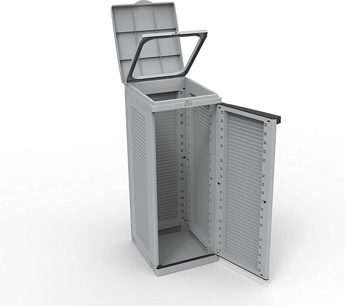 Goedkoopste Ecocab 1 kast voor differentieverzameling, voor binnen, materiaal kunststof (Blauw en Geel Afvalemmers zijn niet inbegrepen
