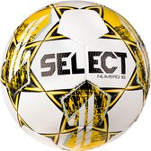 Ballon de match Select Numero 10 V23 (Taille 4) - Wit / Jaune | Taille: 4