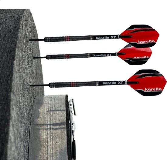 Baril De Fléchette Karella Deluxe Line – Acier/tungstène 90 %, Poids 22/21/23 G – Longueur 50-56 Mm, Filetage 2BA