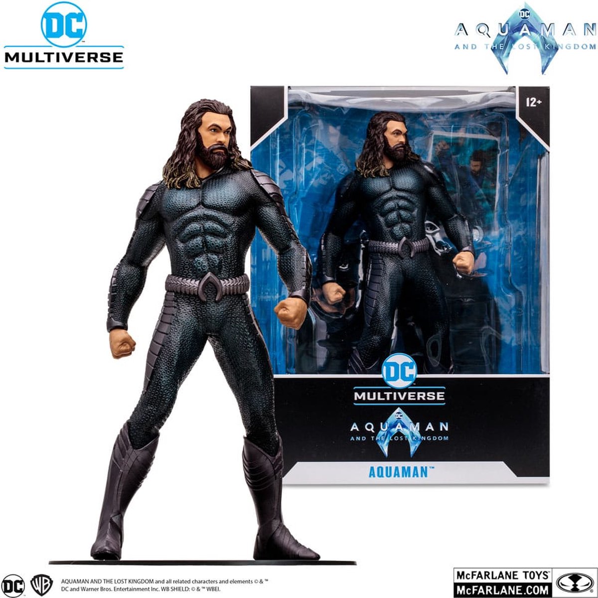 Aquaman et le Royaume perdu Megafig DC Multiverse Black Manta 30 cm