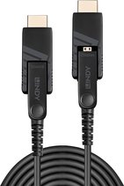 LINDY Aansluitkabel HDMI-micro-D stekker, HDMI-micro-D stekker 10.00 m Zwart 38320 HDMI-kabel