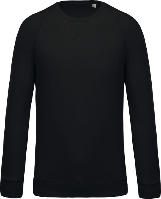 Sweatshirt Kind 12/14 Y (12/14 ans) Kariban Ronde hals Lange mouw Black 80% Katoen, 20% Polyester