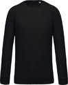 Sweatshirt Kind 12/14 Y (12/14 ans) Kariban Ronde hals Lange mouw Black 80% Katoen, 20% Polyester
