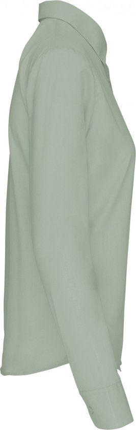 Chemisier Femme XXL Kariban Manche longue Sage 65% Polyester, 35% Katoen