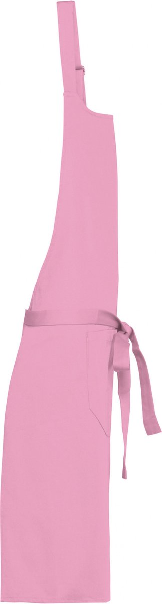 Schort/Tuniek/Werkblouse Unisex One Size Kariban Dark Pink 100% Katoen